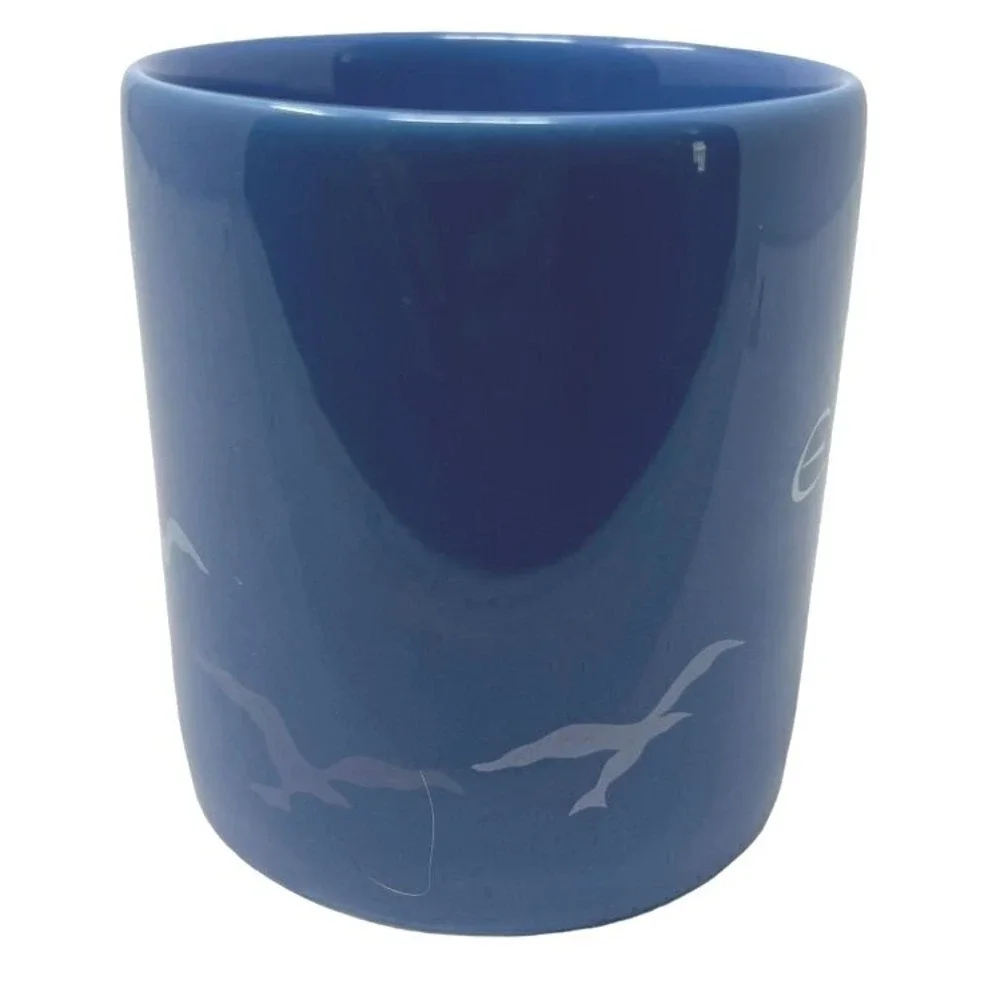 American Greetings Mug Blue Each Day is a New Beginning Inspirational Coffee Cup